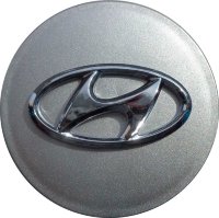 Колпачок для диска Hyundai (63/58/9) серебро/хром GB d65 блистер)