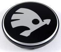 Колпачок на диски SKODA (62/55/10) черный AV