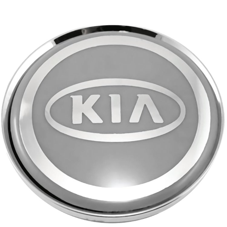 Наклейка на центральное отверстие диска kia