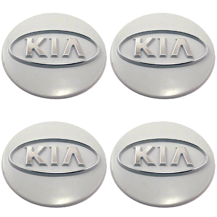 Наклейка на центральное отверстие диска kia