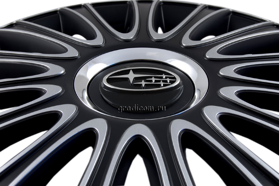 Значок subaru черный
