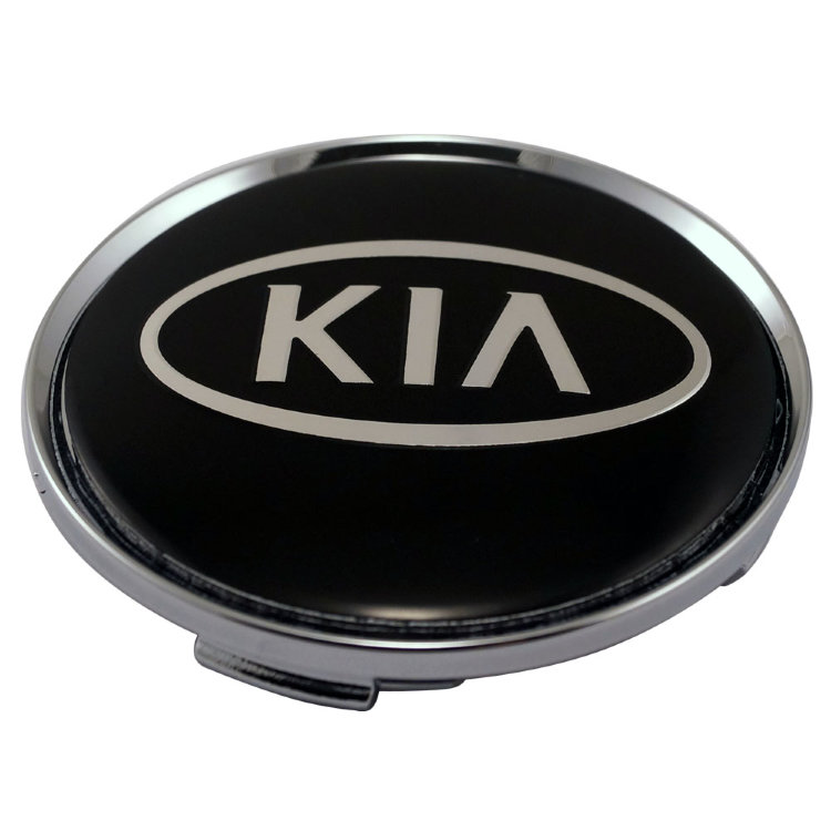 Наклейка на центральное отверстие диска kia
